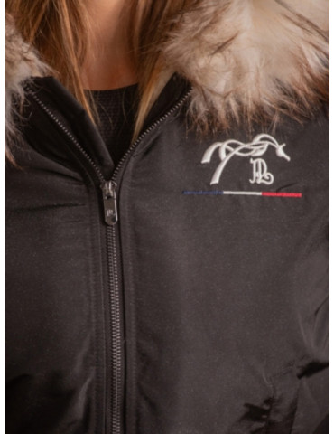 Blouson LYON GLITTER noir L - Nature Horse Langon 2