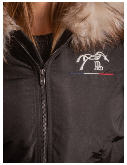 Blouson LYON GLITTER noir L - Nature Horse Langon