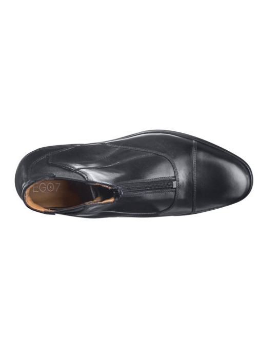 BOOTS Front TAURUS ZIP , NOIR 39 - Nature Horse Langon