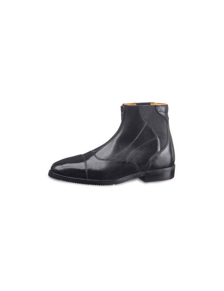 BOOTS TAURUS ZIP AV, NOIR 38 - Nature Horse Langon