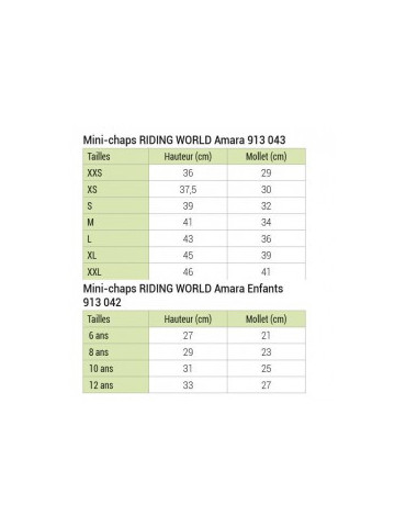 Chaps Riding World Amara noir 8 - Nature Horse Langon 2