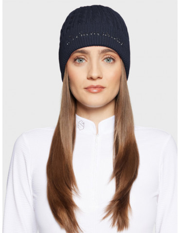 Bonnet Mira Crystal Navy