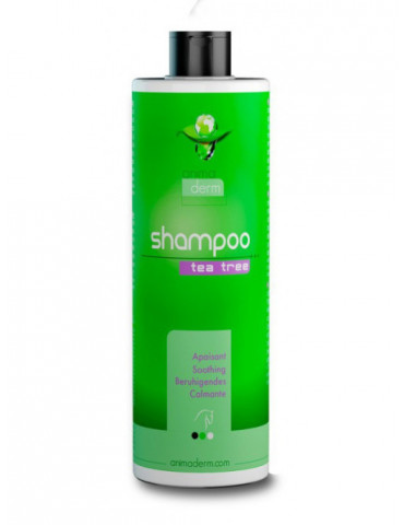 Shampoing Tea Tree 500ml Animaderm – Soin naturel apaisant pour chevaux
