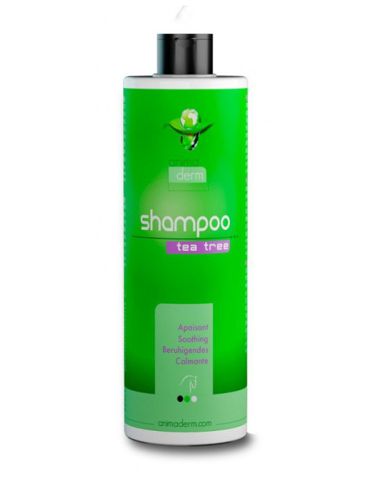 Shampoing Tea Tree 500ml Animaderm – Soin naturel apaisant pour chevaux