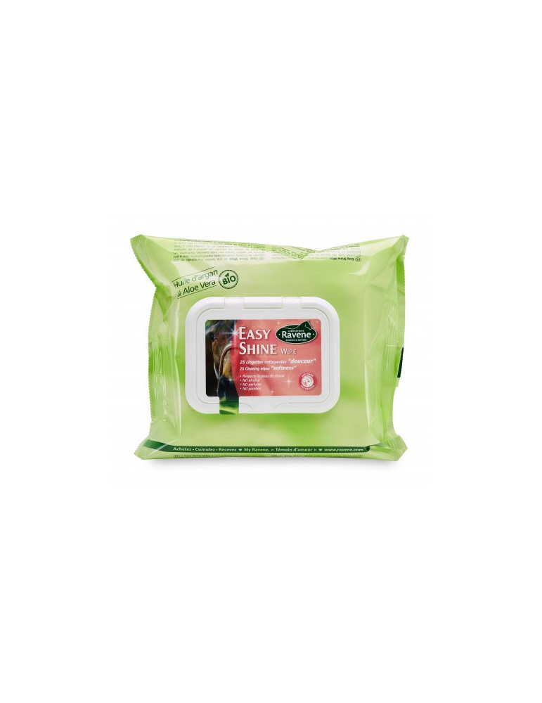 Lingettes nettoyantes Ravene, x25 | Nature Horse Langon