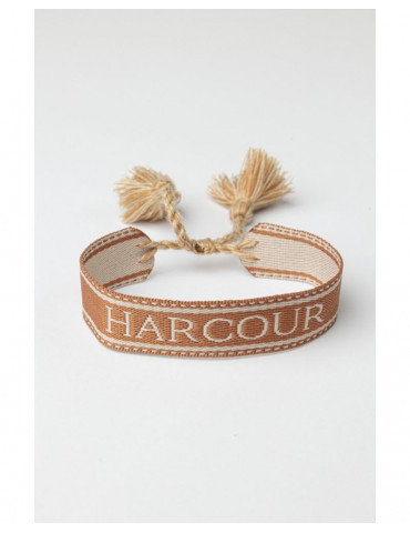 Bracelet Harcour Abricot/Lin - Nature Horse Langon