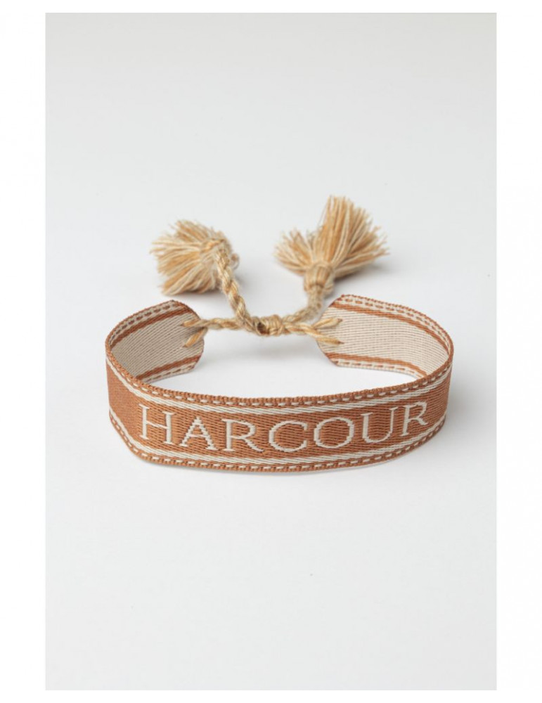Bracelet Harcour Abricot/Lin - Nature Horse Langon