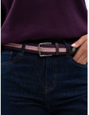 Ceinture Bana Dark purple S - Nature Horse Langon