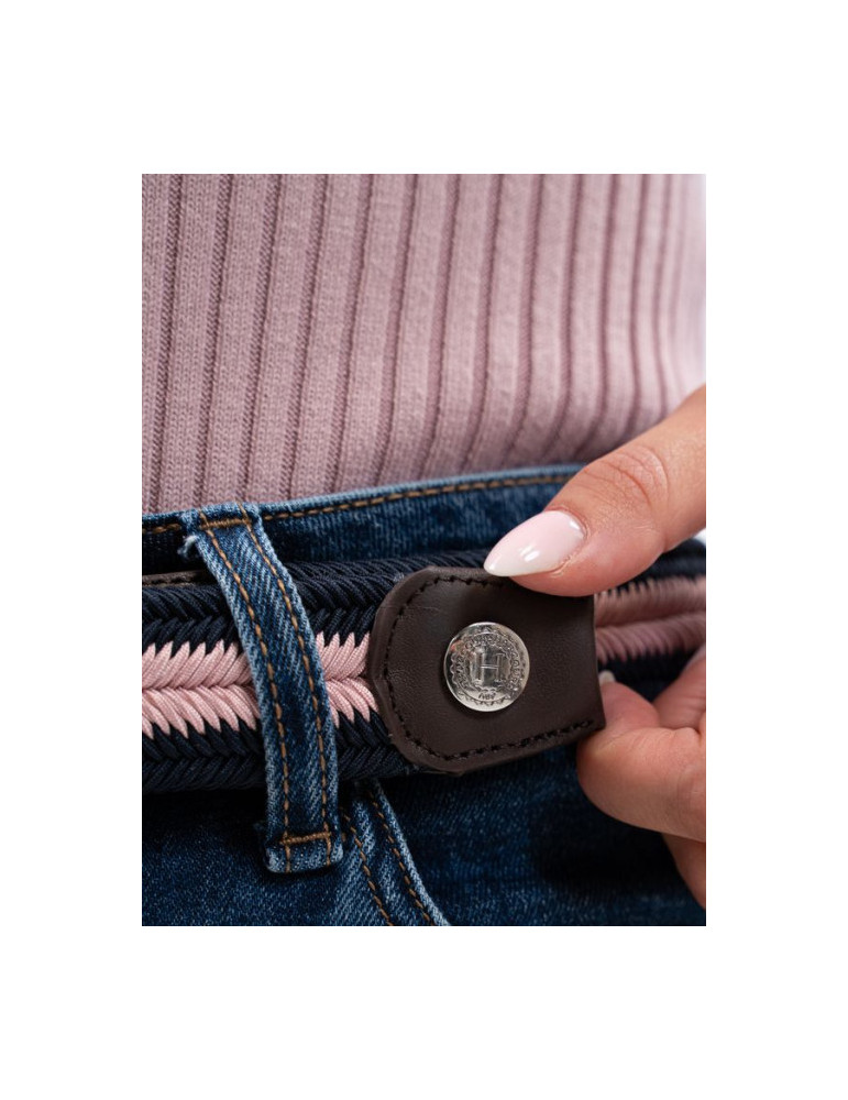 Ceinture Bana Navy/Light pink S - Nature Horse Langon