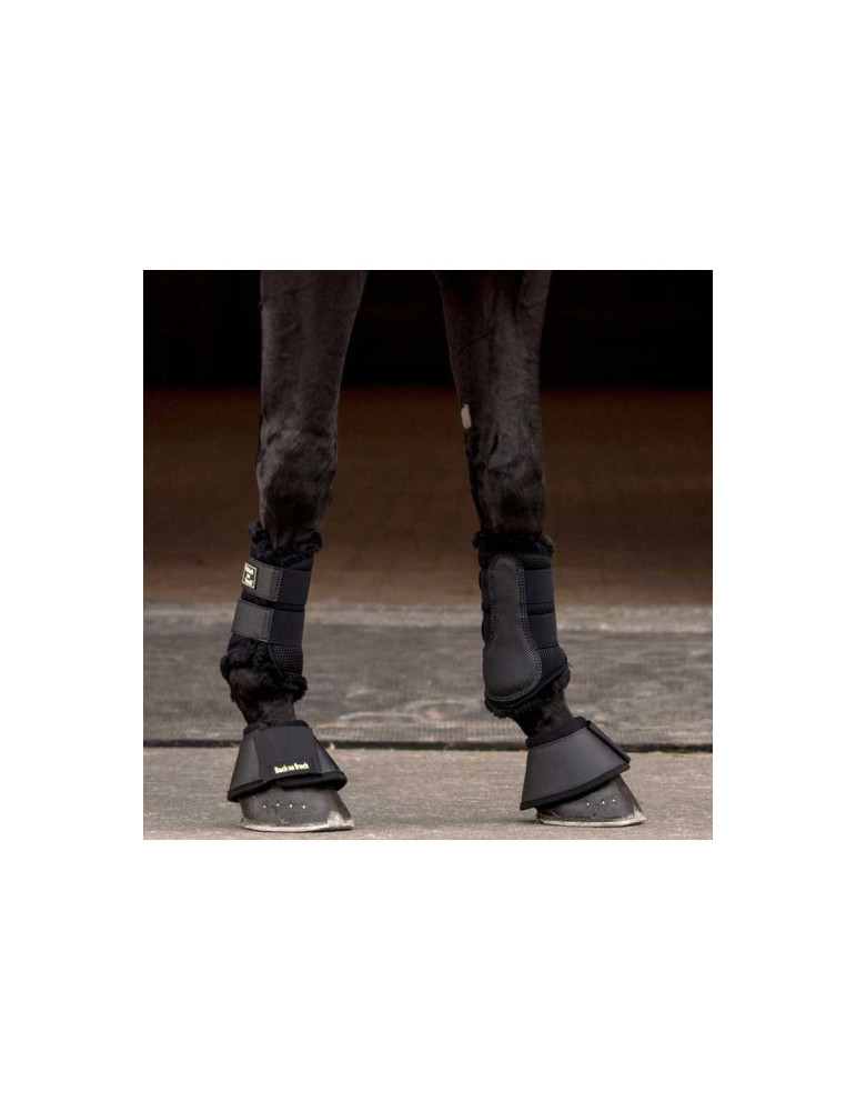 Brush Boots 3D NOIR M - Nature Horse Langon