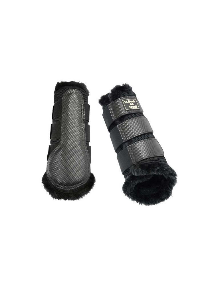 Brush Boots 3D NOIR M - Nature Horse Langon