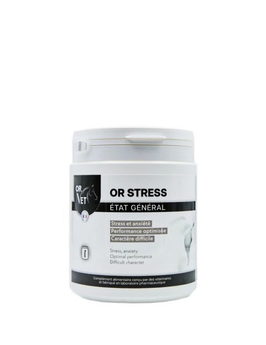 Or-Stress 300g Or-Vet | Calmant naturel pour cheval stressé ou anxieux
