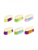 Brosse dure, petit, 15 x 6 cm 0141 assorties - Nature Horse Langon