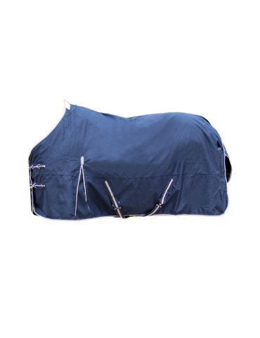 Couverture d'extérieur HKM Eco Light 100 g bleu, taille 95