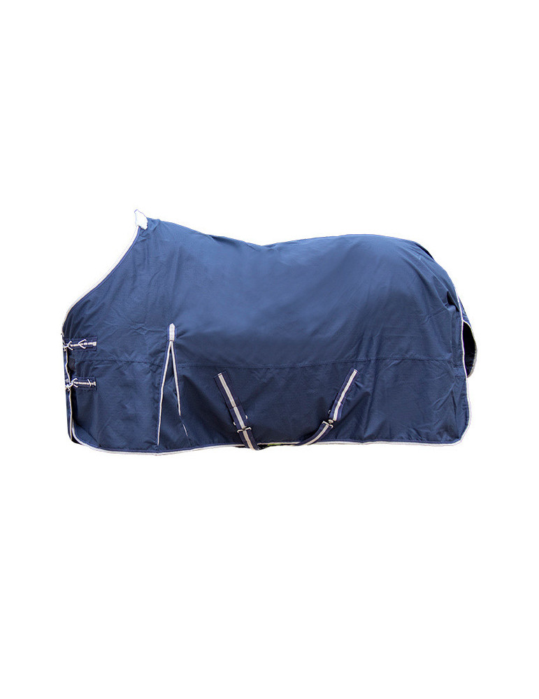 Couverture d'extérieur HKM Eco Light 100 g bleu, taille 95