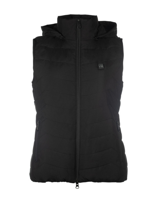 Gilet chauffant HKM noir, taille XS