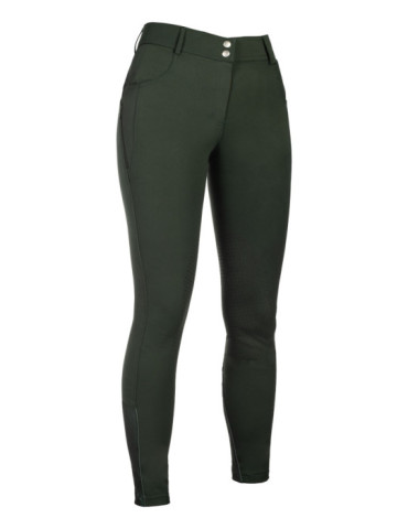Pantalon HKM Ari vert olive, taille 34