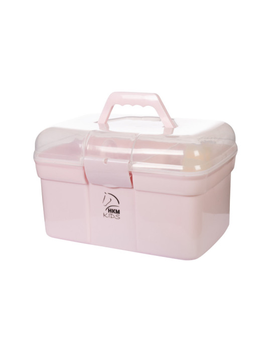 Set de pansage enfant HKM rose, 7 pièces