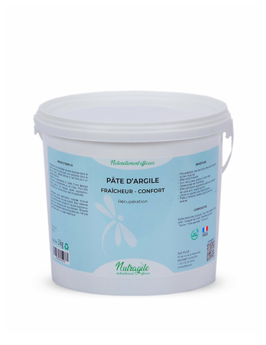 Pâte d'argile Nutragile Fraîcheur confort, 3 kg | Nature Horse Langon