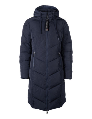 Manteau matelassé HKM Toronto bleu, taille XS