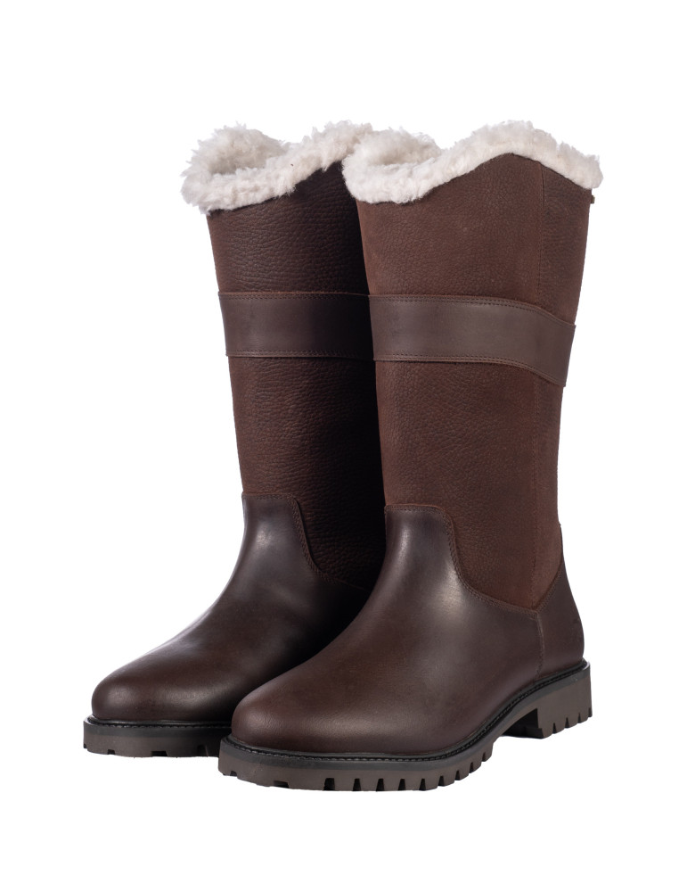 Bottes HKM Belmond Teddy marron, taille 39