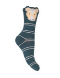 Chaussettes HKM Maui petrol, taille 30-34