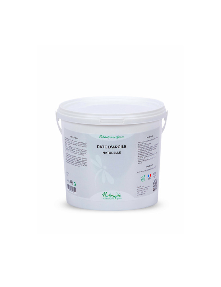 Pâte d'argile Nutragile naturelle, 3 kg | Nature Horse Langon