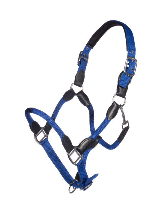 Licol HKM Carlotta bleu, taille Poney