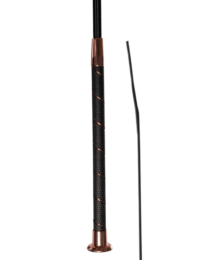 Stick HKM Liv noir/rose, 110 cm