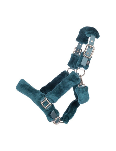 Licol HKM Comfort pétrole, taille Cheval