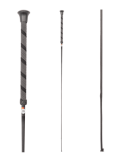 Cravache de dressage antidérapante Waldhausen noir, 110 cm