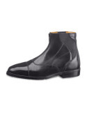 Boots Taurus zip avant noir, taille 40