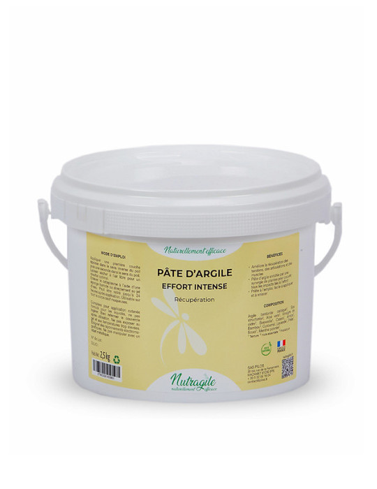 Pâte d'argile Nutragile Effort intense, 2,5 kg | Nature Horse Langon