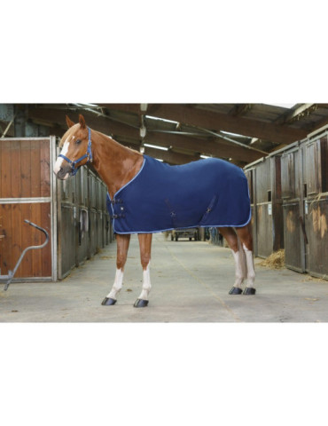 Chemise polaire Riding World marine, taille 6'0