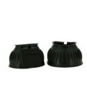 Cloche striée velcro noire, taille S