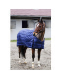 Sous-couverture Equi-Thème 200 g marine, 145 cm