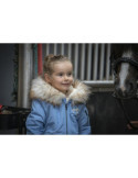 Blouson Lyon Glitter marine, taille 14 ans
