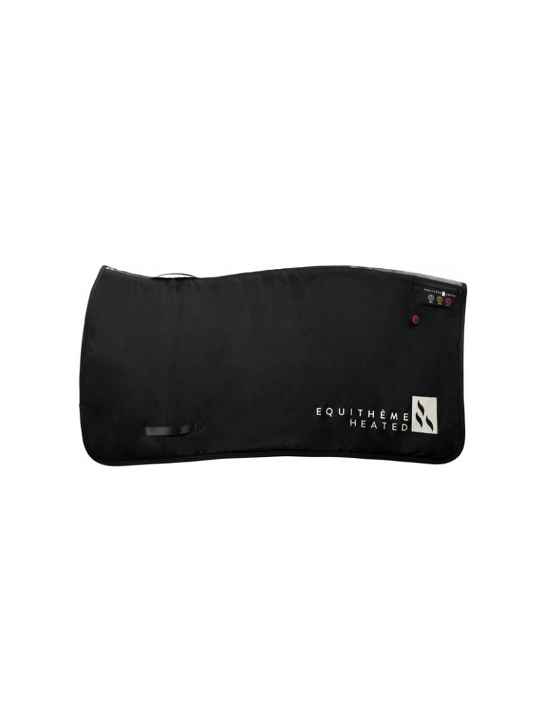 Couvre-reins chauffant Equi-Thème noir, taille M
