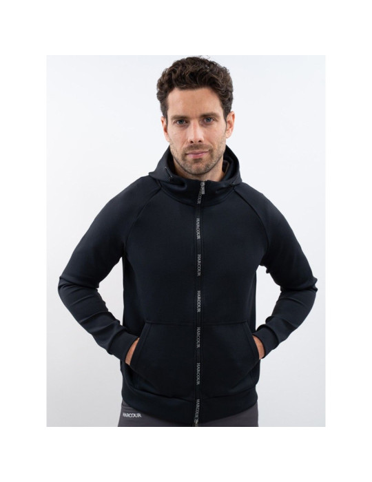Sweat technique Harcour Aron homme noir, taille L