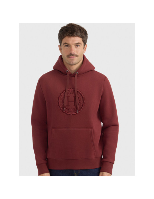 Sweat Harcour Samy vigne, taille S