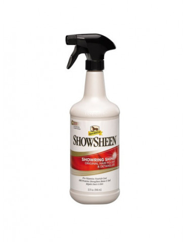 ShowSheen Polish Absorbine – Spray lustrant et démêlant pour chevaux