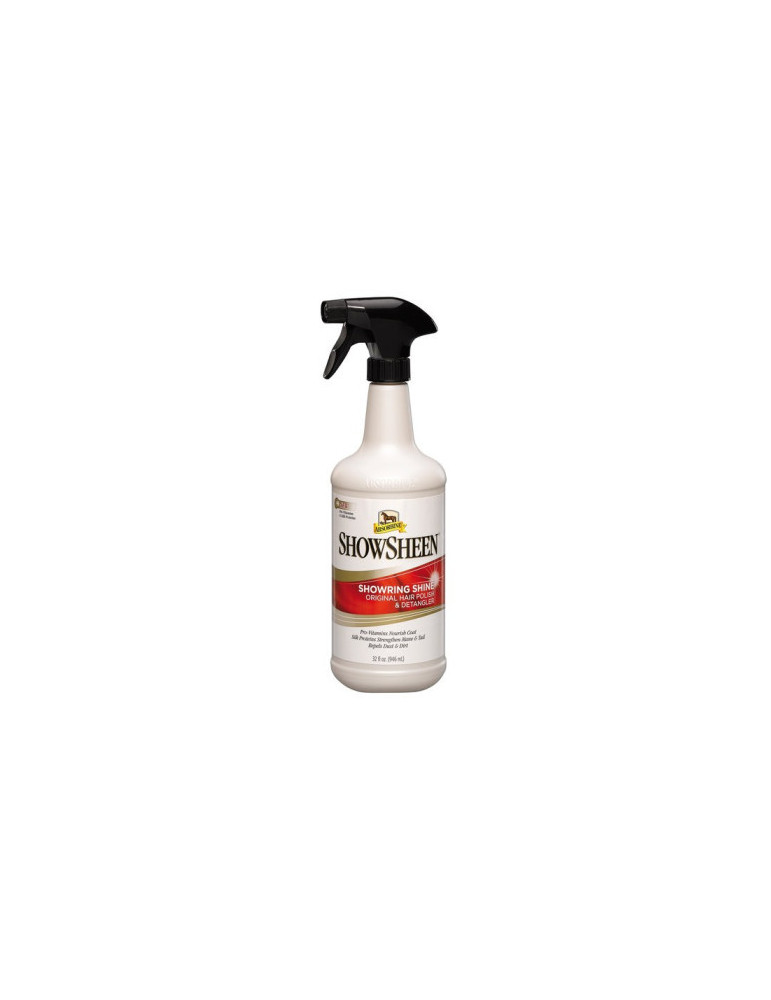 ShowSheen Polish Absorbine – Spray lustrant et démêlant pour chevaux