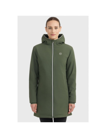 Veste longue Harcour Abby trèfle, taille XS