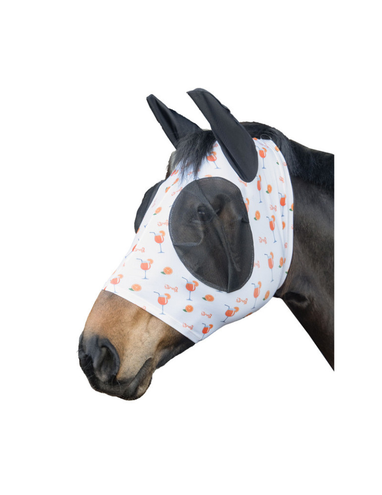 Masque anti-mouches HKM Splash, taille Cob
