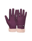 Gants moumoute HV Polo Wine, taille M