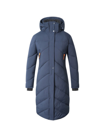 Manteau long femme Covalliero marine, taille L