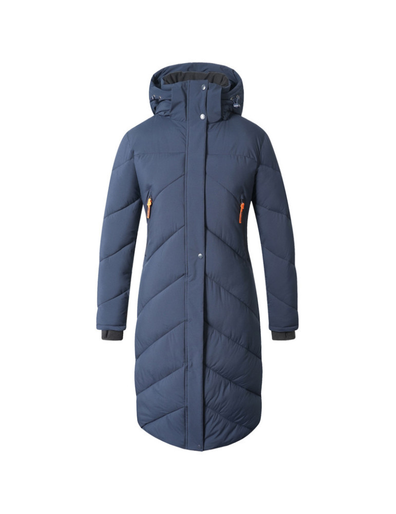 Manteau long femme Covalliero marine, taille L