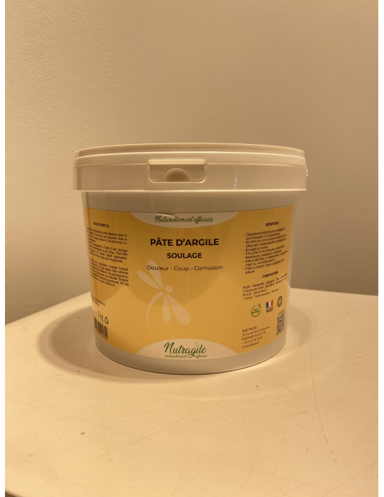 Pate d'argile 5kg soulage