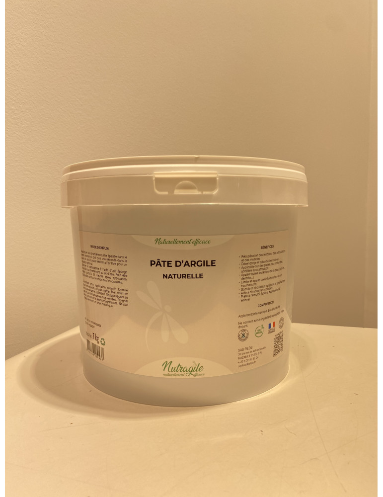 Pate d'argile 7kg Naturelle