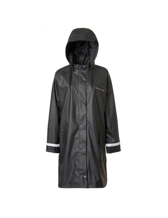 Poncho de pluie Mountain Horse Drizzle noir, taille S/M